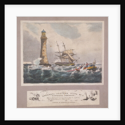 Eddystone Lighthouse, Plymouth, Devon by Anonymous