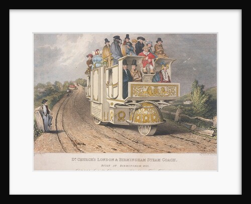 Dr Church's London and Birmingham Steam Coach by Josiah Allen