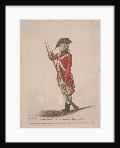 Member of the London Association volunteers by Anonymous