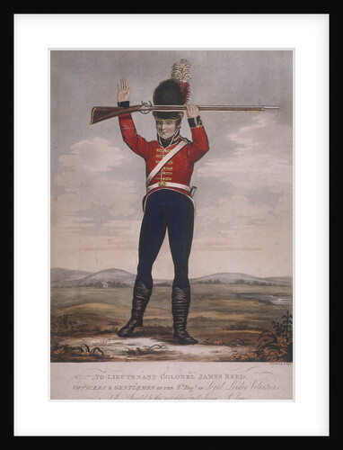 Soldier of the second regiment of Loyal London Volunteers by R Page