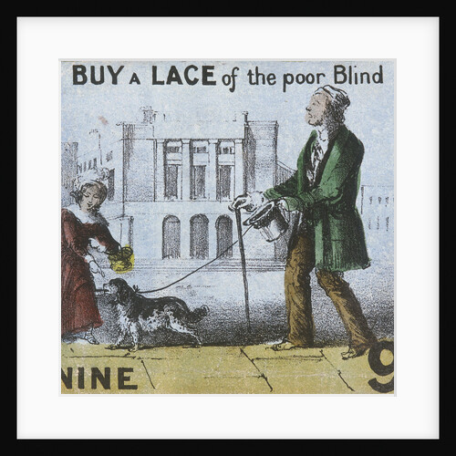 Buy a Lace of the poor Blind, Cries of London by TH Jones