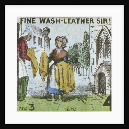 Fine Wash-leather Sir!, Cries of London by TH Jones