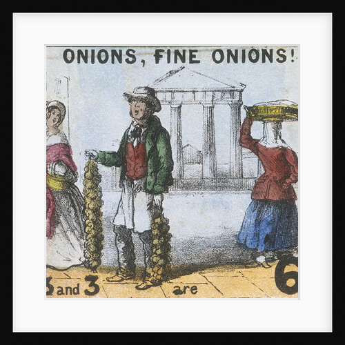 Onions, Fine Onions!, Cries of London by TH Jones