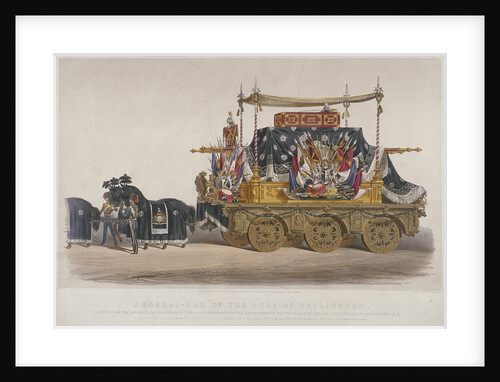 View of the funeral car of the Duke of Wellington by Richard Redgrave