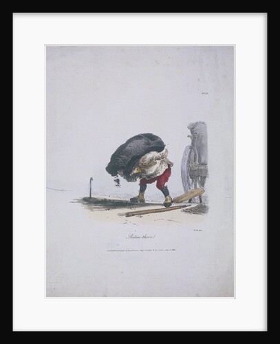 Below there!, Cries of London by Engelmann