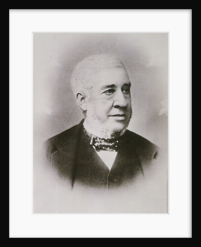 Vignetted portrait of Charles Gassiot by Anonymous