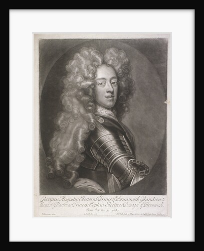 Oval portrait of George II, King of Great Britain by Joseph Smith