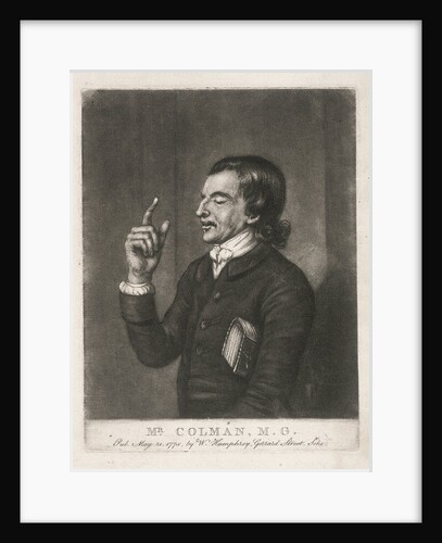 Mr Colman, a Methodist preacher by Anonymous