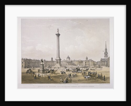 Trafalgar Square, Westminster, London by Day & Son