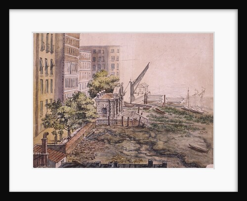 View of York Stairs, Westminster by Anonymous