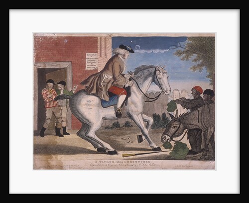 A Taylor riding to Brentford by TS Stayner