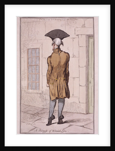 John Burges MD by James Gillray