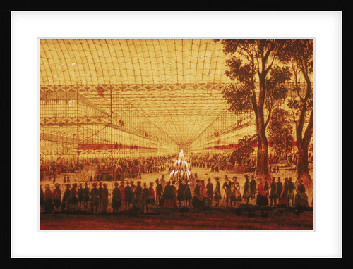 Interior view of Crystal Palace by Anonymous