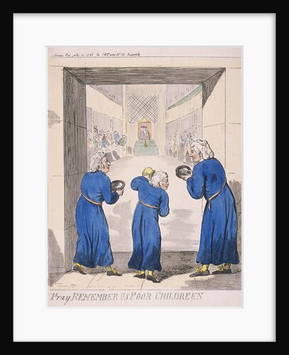 Pray remember us poor children by Isaac Cruikshank