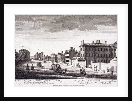 Admiralty, Whitehall, London by Laurie & Whittle