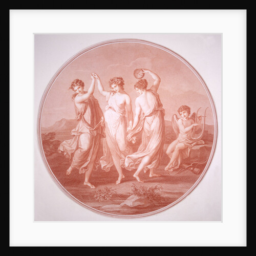 The Three Graces and Cupid by Gavrila Ivanovitch Scorodomoff