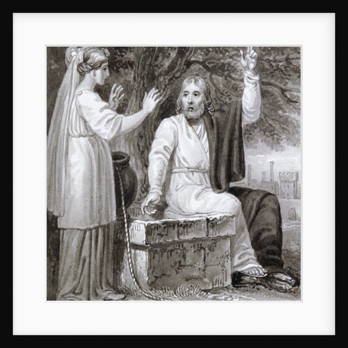 Christ and the Woman of Samaria by Henry Corbould