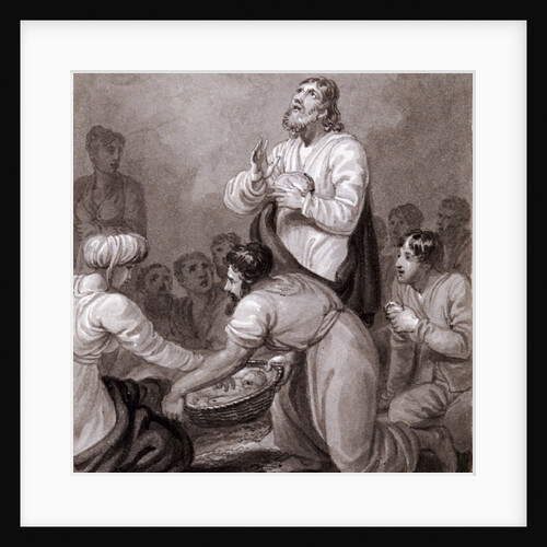 The Miracle of the Loaves and Fishes by Henry Corbould