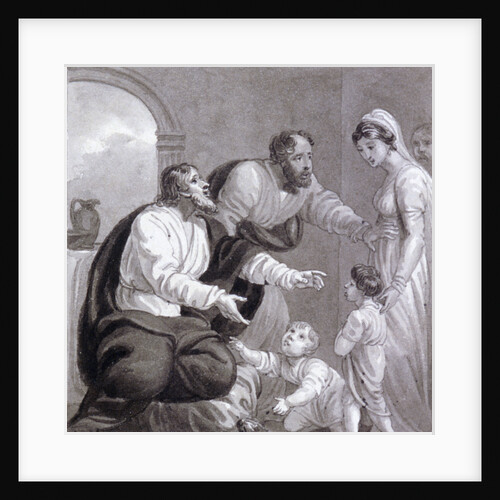 Christ and the children by Henry Corbould