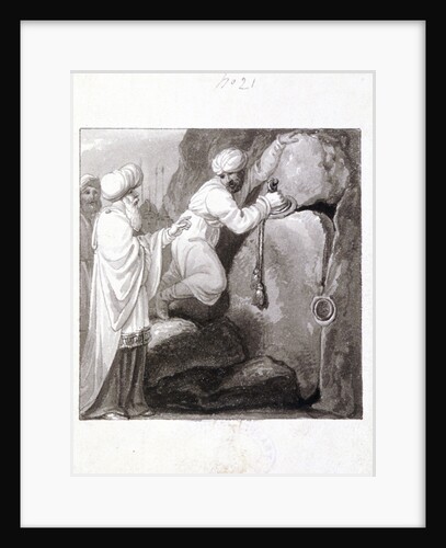 The Sealing of the sepulchre by Henry Corbould