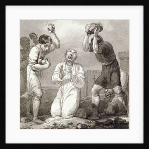 The Stoning of St Stephen by Henry Corbould