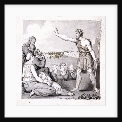 St John the Baptist preaching by Corbould Family