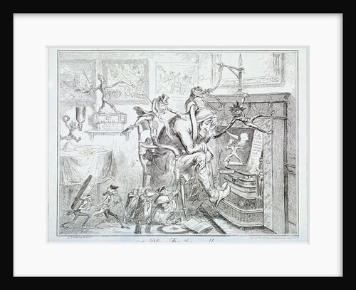 The Blue Devils by George Cruikshank