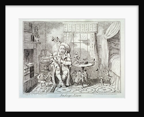 Indigestion by George Cruikshank