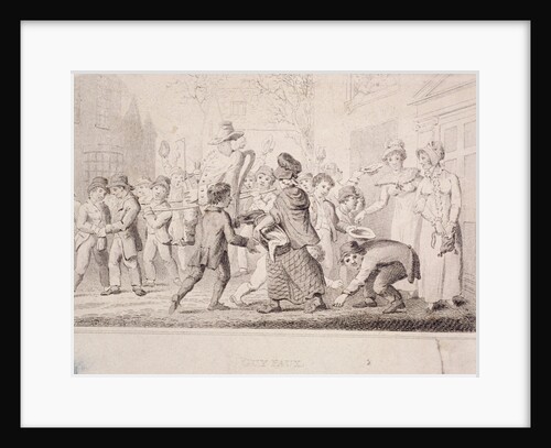 Children collecting pennies for the Guy by Anonymous