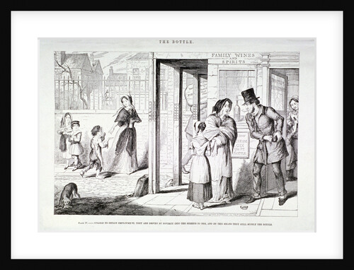 The Bottle by George Cruikshank
