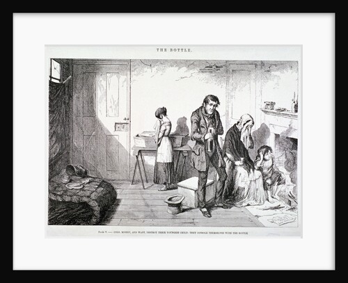 The Bottle by George Cruikshank