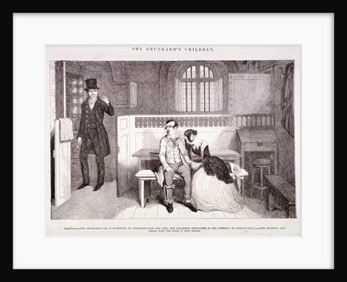 The Drunkard's Children by George Cruikshank