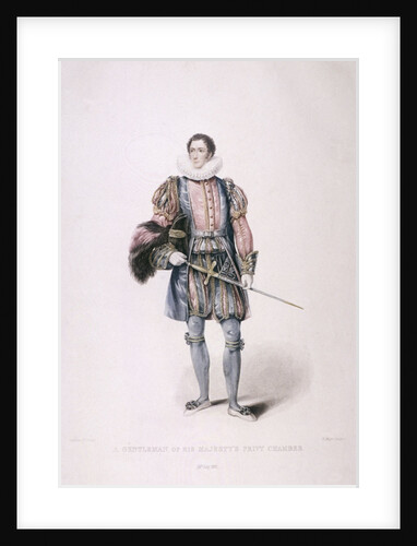 Gentleman in cerimonial costume by Henry Meyer