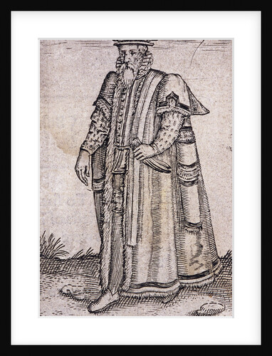 A citizen of London in civic costume by Anonymous