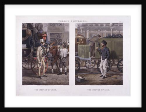 The Driver of 1832' and 'The Driver of 1852' by J Harris