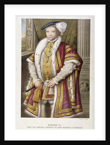 Edward VI, King of England by Francesco Bartolozzi