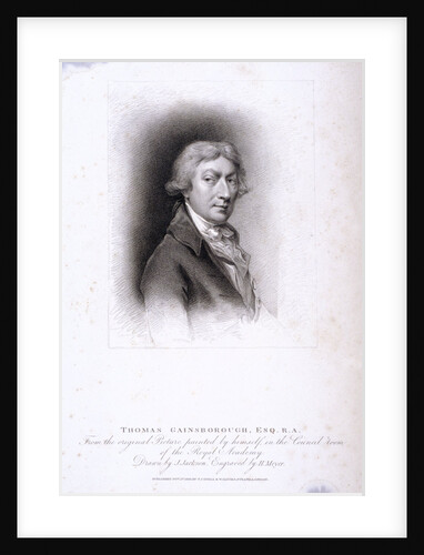 Thomas Gainsborough by Henry Meyer