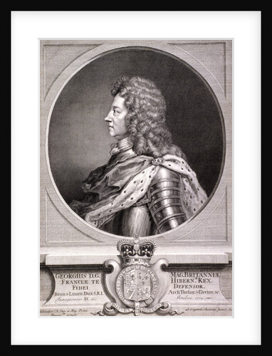 George I, King of Great Britain by J Chereau
