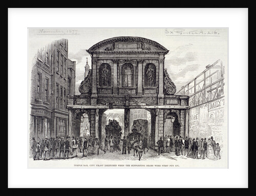 Temple Bar, London by Anonymous