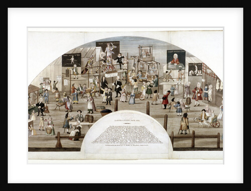 Bartholomew Fair, West Smithfield, London by Anonymous