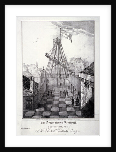 View of The Observatory in Southwark, London by Charles Bellamy
