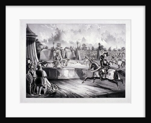 Eglinton Tournament, the Tilt-Yard of the 19th century, near the Regent's Park, London by Benjamin Waterhouse Hawkins