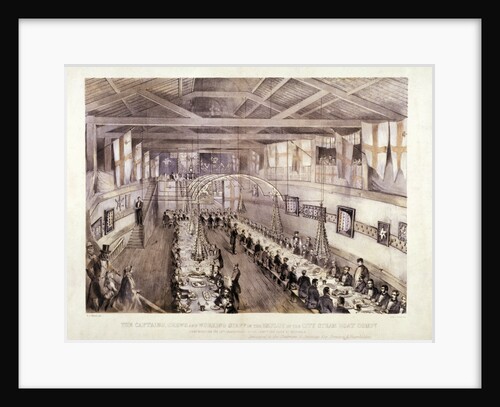 Celebration of the 13th anniversary of the City Steam Boat Company, Battersea, London by Edwin Jewitt