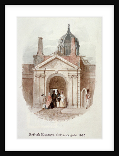 British Museum, entrance gate by James Findlay