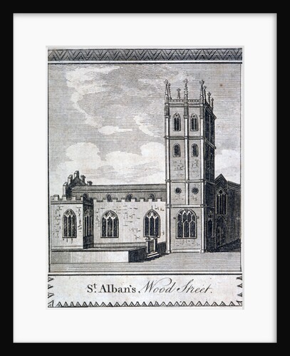 St Alban's Church, Wood Street, London by Anonymous