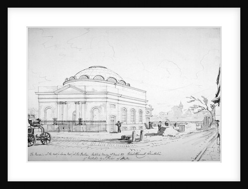 Albion Chapel, London by Robert Blemmell Schnebbelie