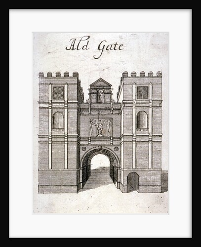 Aldgate, London, c1800(?) by Anonymous