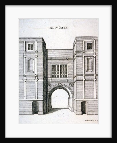 Aldgate, London, c1800(?) by Anonymous