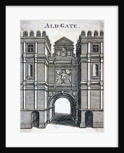 Aldgate, London, c1800(?) by Anonymous