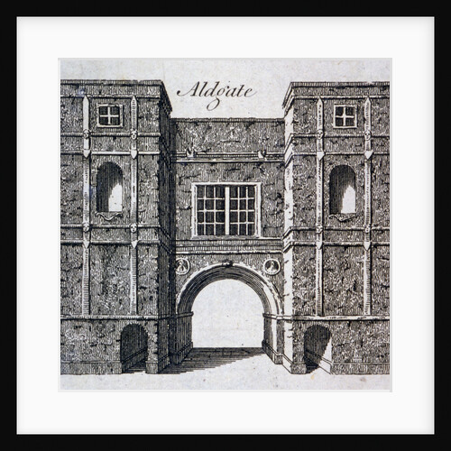 Aldgate, London, c1800(?) by Anonymous